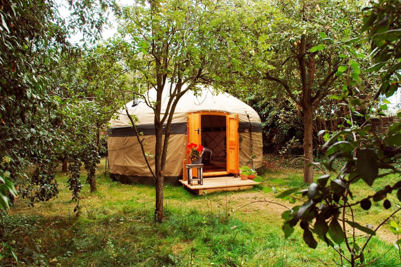 Stamford Meadows Glamping With Private Hot Tubs Hotel Bagian luar foto